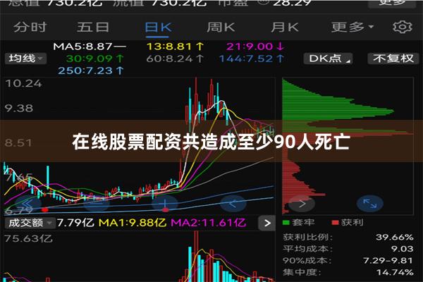 在线股票配资共造成至少90人死亡